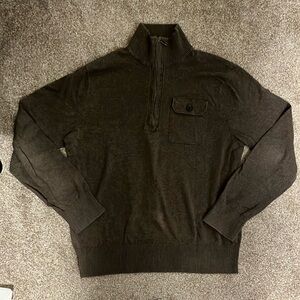 Banana Republic Brown Half Zip